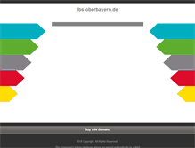 Tablet Screenshot of lbs-oberbayern.de
